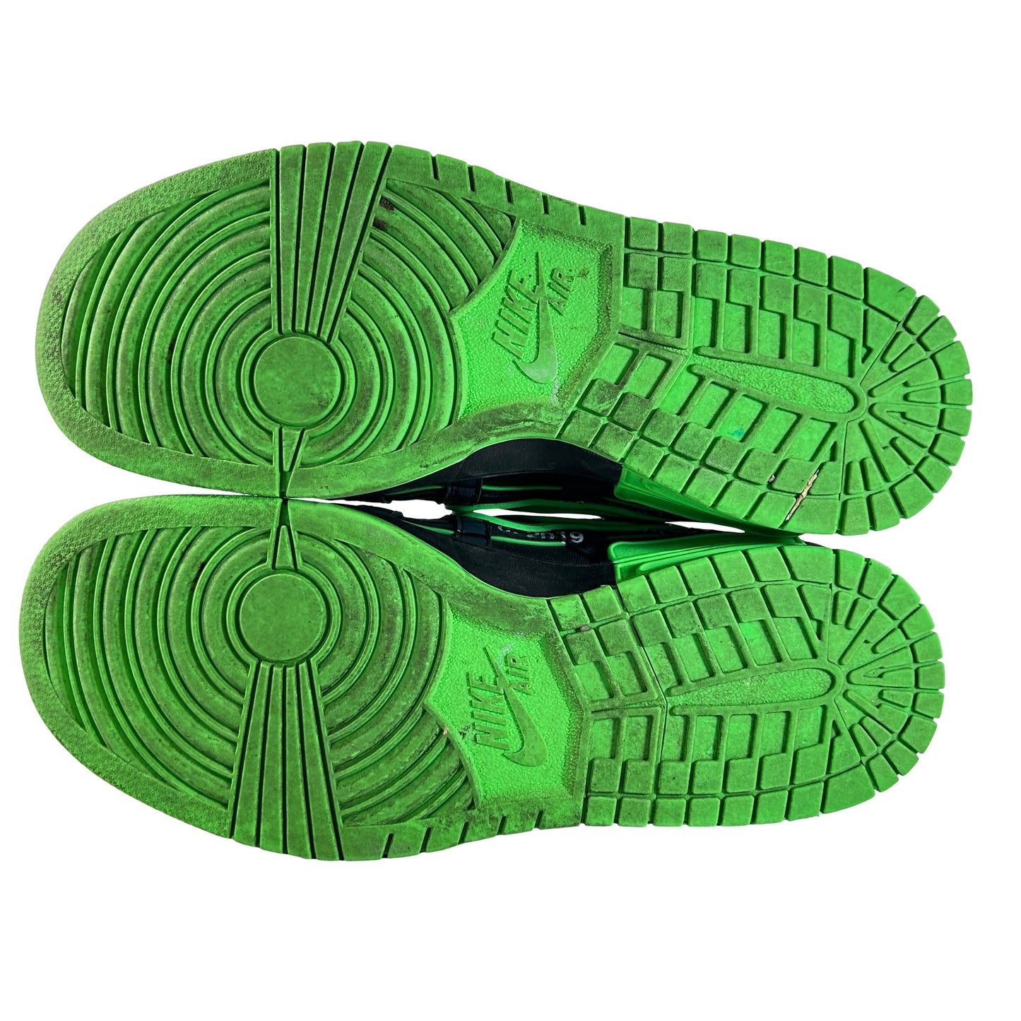 CU6015 001 Nike Air Rubber Dunk Off-White Green Strike [USED] - 10.5 M (Used4)