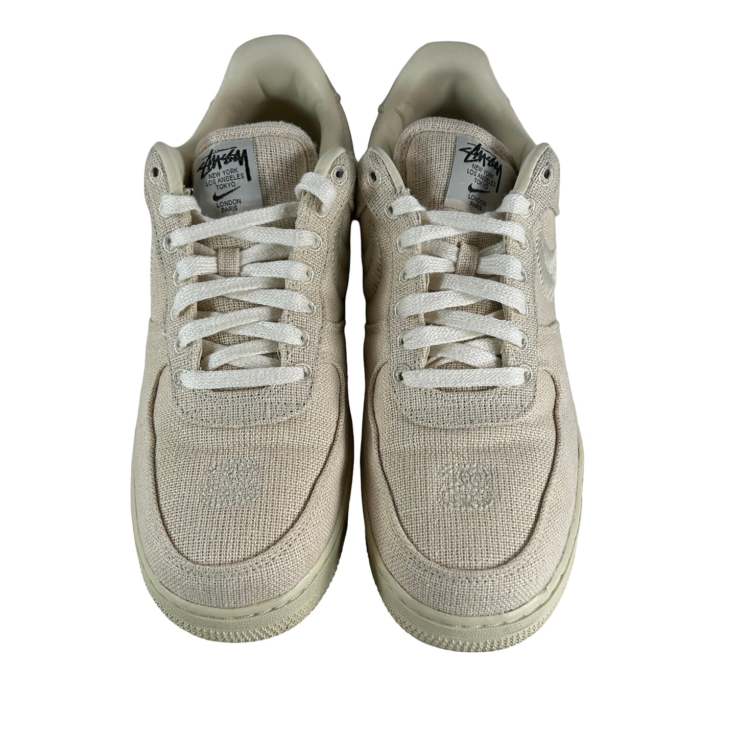CZ9084 200 Nike Air Force 1 Low Stussy Fossil [USED] - 10.5 M (Used)