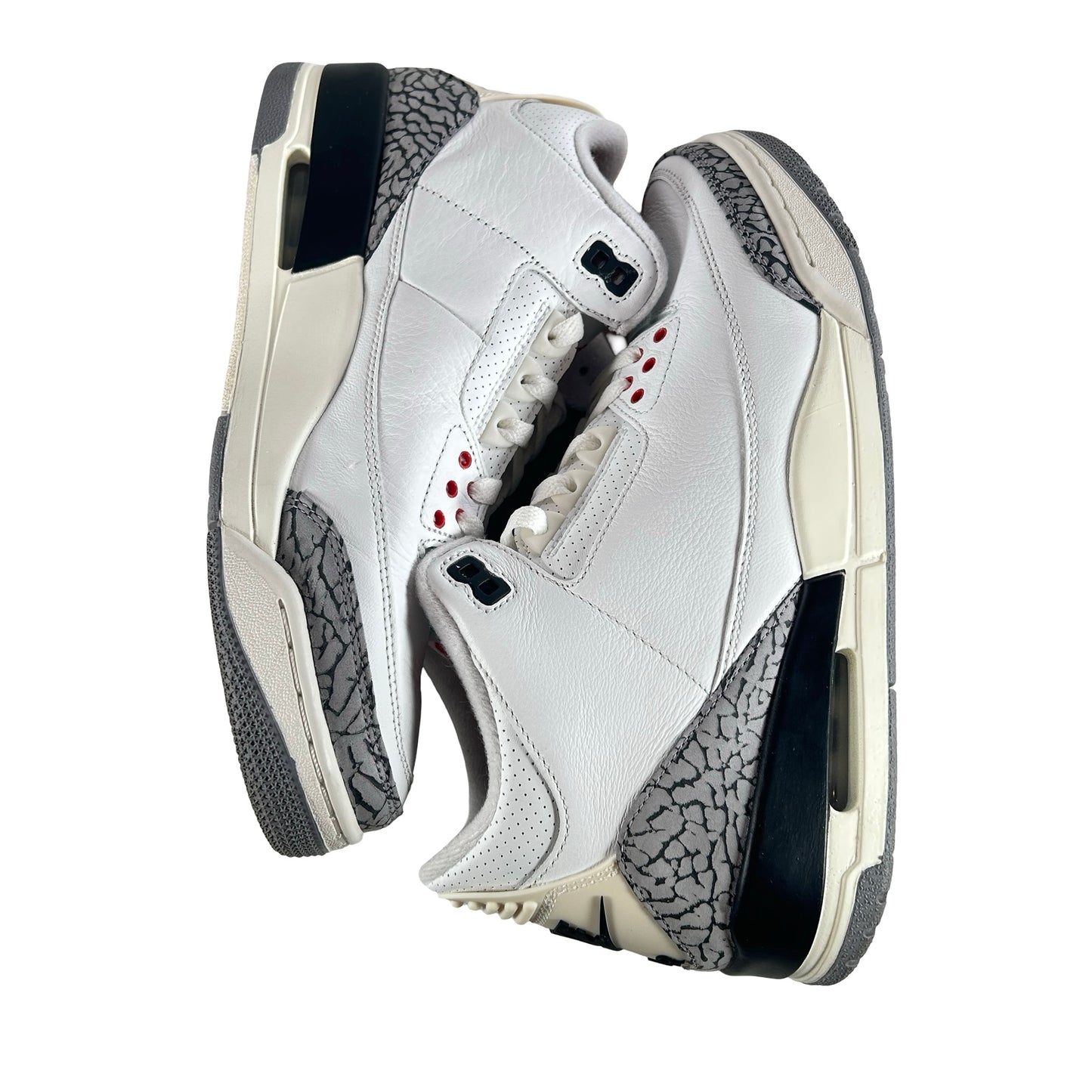DN3707 100 Jordan 3 Retro White Cement Reimagined [USED] - 9 M (Used25)