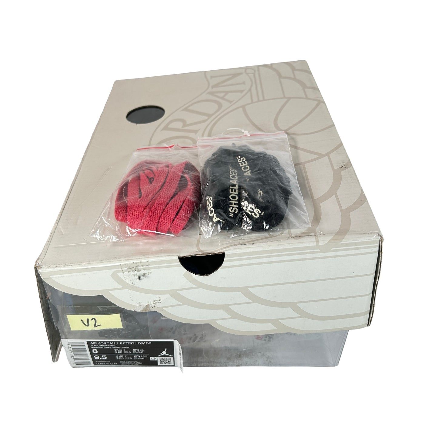 DJ4375 004 Jordan 2 Retro Low SP Off-White Black Blue [USED] - 8 M (Used2)