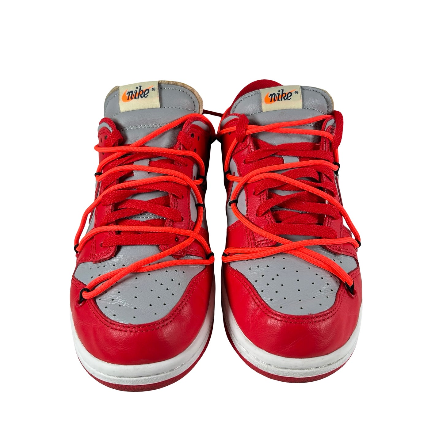 CT0856 600 Dunk Low Off-White Red [USED] - 7 M (Used2)