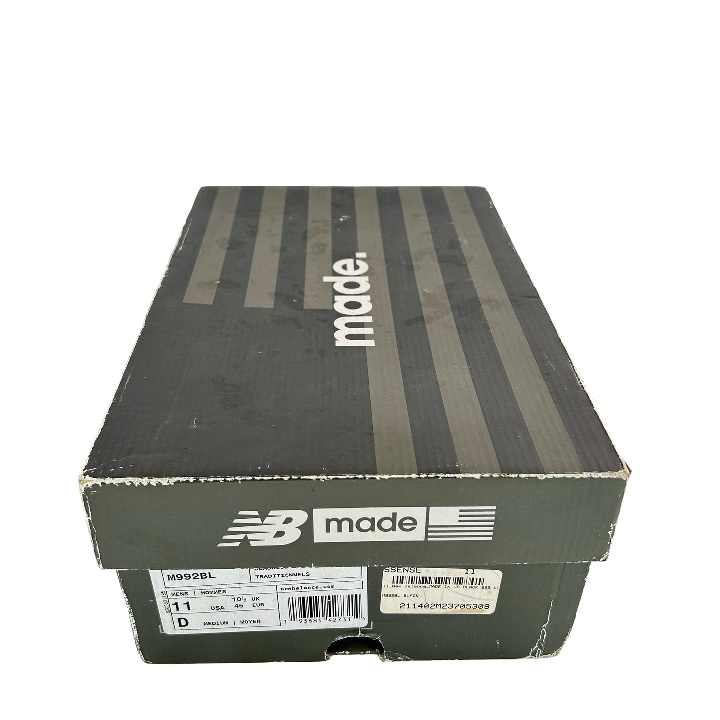 WR993VI New Balance 993 MiUSA Blue [USED] - 10.5 W / 9 M (Used) (Replace Box)