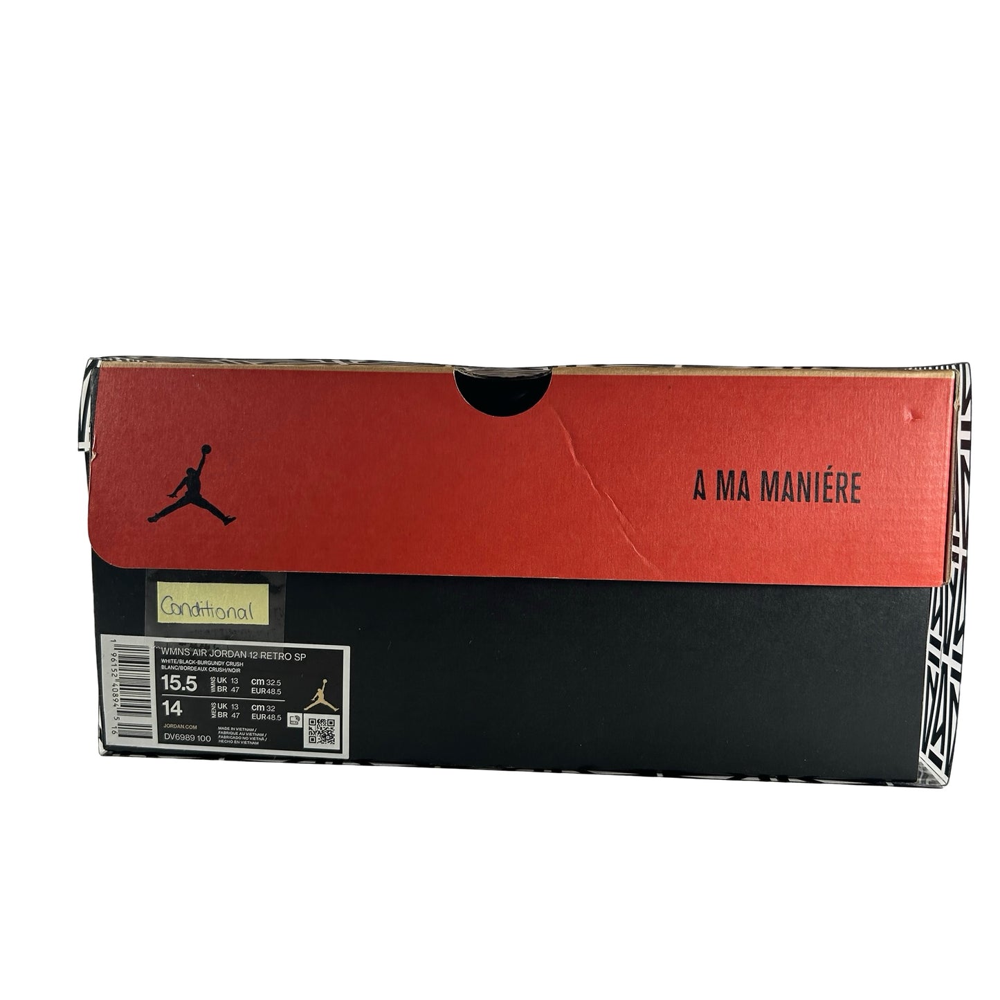 DV6989 100 Jordan 12 Retro SP A Ma Maniere [CONDITIONAL] - 15.5 W / 14 M