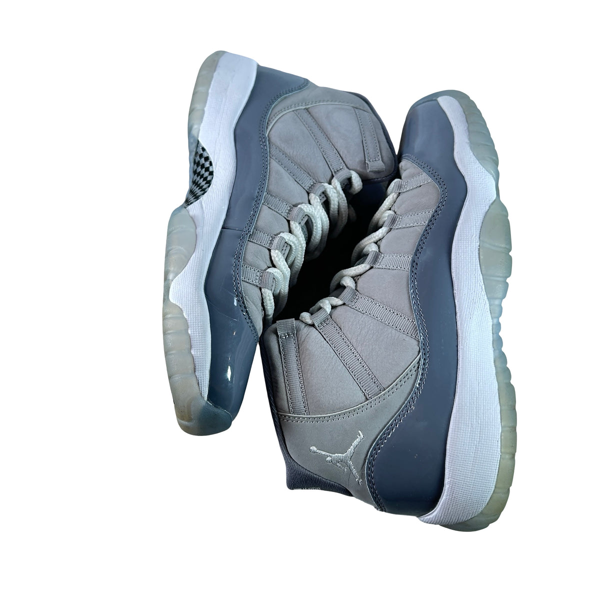 378038 005 Jordan 11 Cool Grey (2021) GS [USED] - 7 Y (Used6)