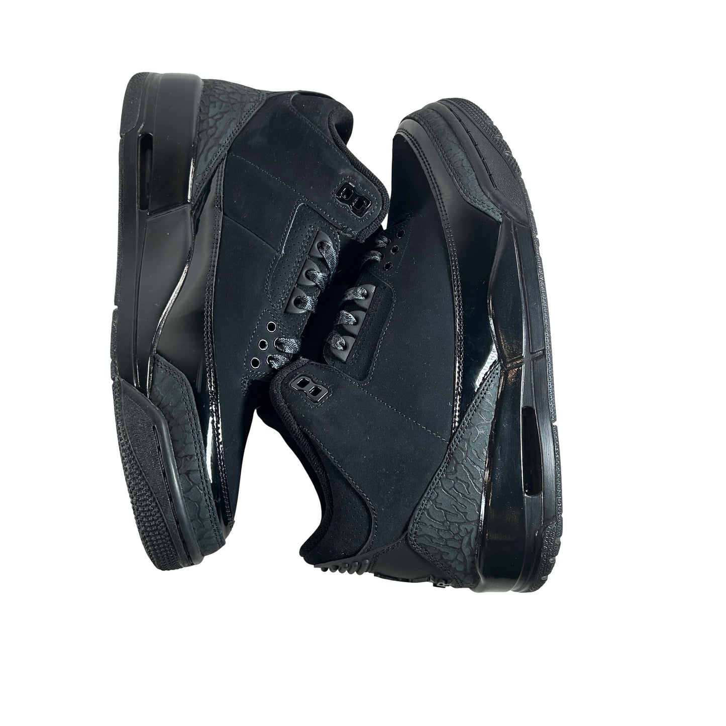 CT8532 001 Jordan 3 Retro Black Cat (2025) [USED] - 8 M (Used4)