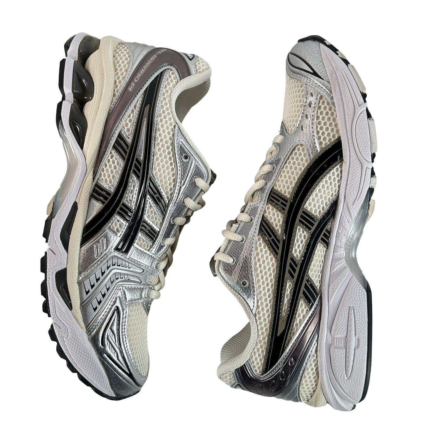 1201A019 108 ASICS Gel-Kayano 14 Cream Black Metallic Plum [USED] - 9 M (Used2)