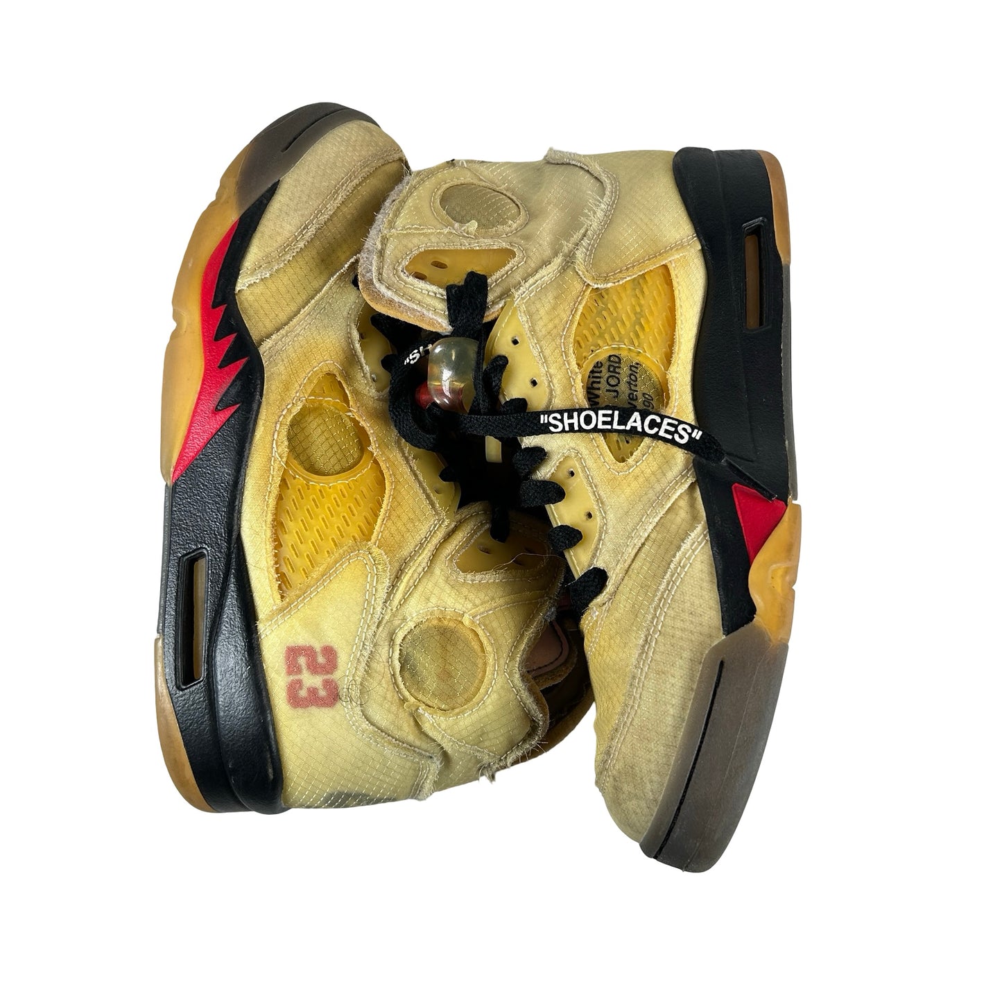 DH8565 100 Jordan 5 Off-White Sail [USED] - 8.5 M (Used) (No Box)