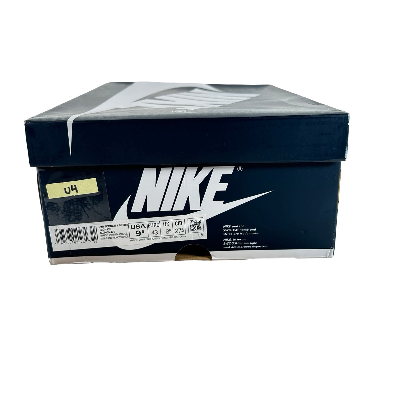 DZ5485 401 Jordan 1 Retro High OG Midnight Navy [USED] - 9.5 M (Used4)