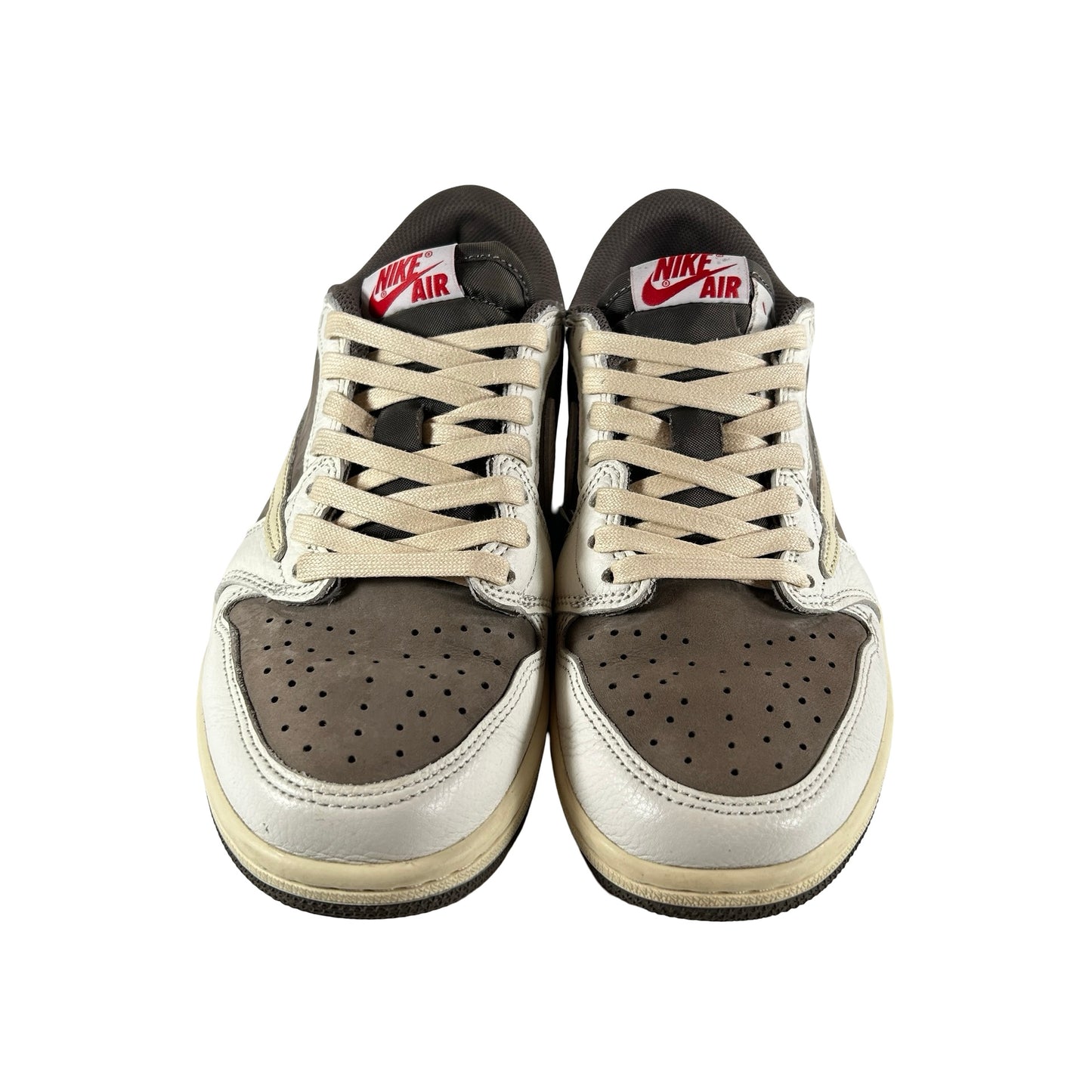 DM7866 162 Jordan 1 Retro Low OG SP Travis Scott Reverse Mocha [USED] - 7.5 M (Used) (No Box)