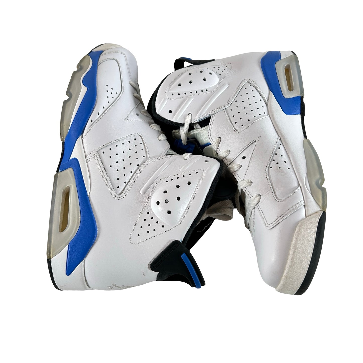 384664 107 Jordan 6 Retro Sport Blue (2014) [USED] - 11 M (Used)