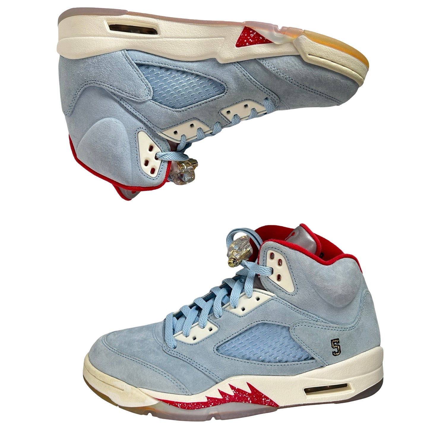 CI1899 400 Jordan 5 Retro Trophy Room Ice Blue [USED] - 8.5 M (VNDS)