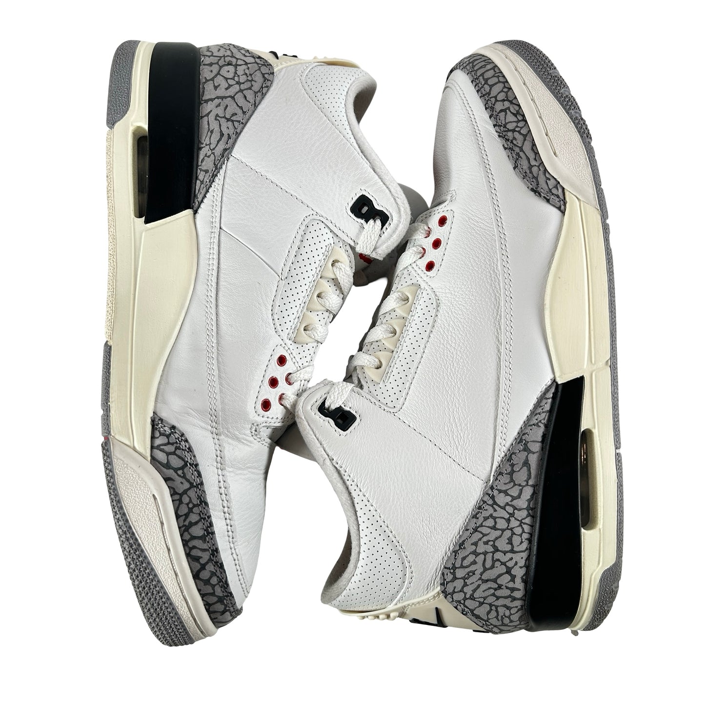 DN3707 100 Jordan 3 Retro White Cement Reimagined [USED] - 11 M (Used15)