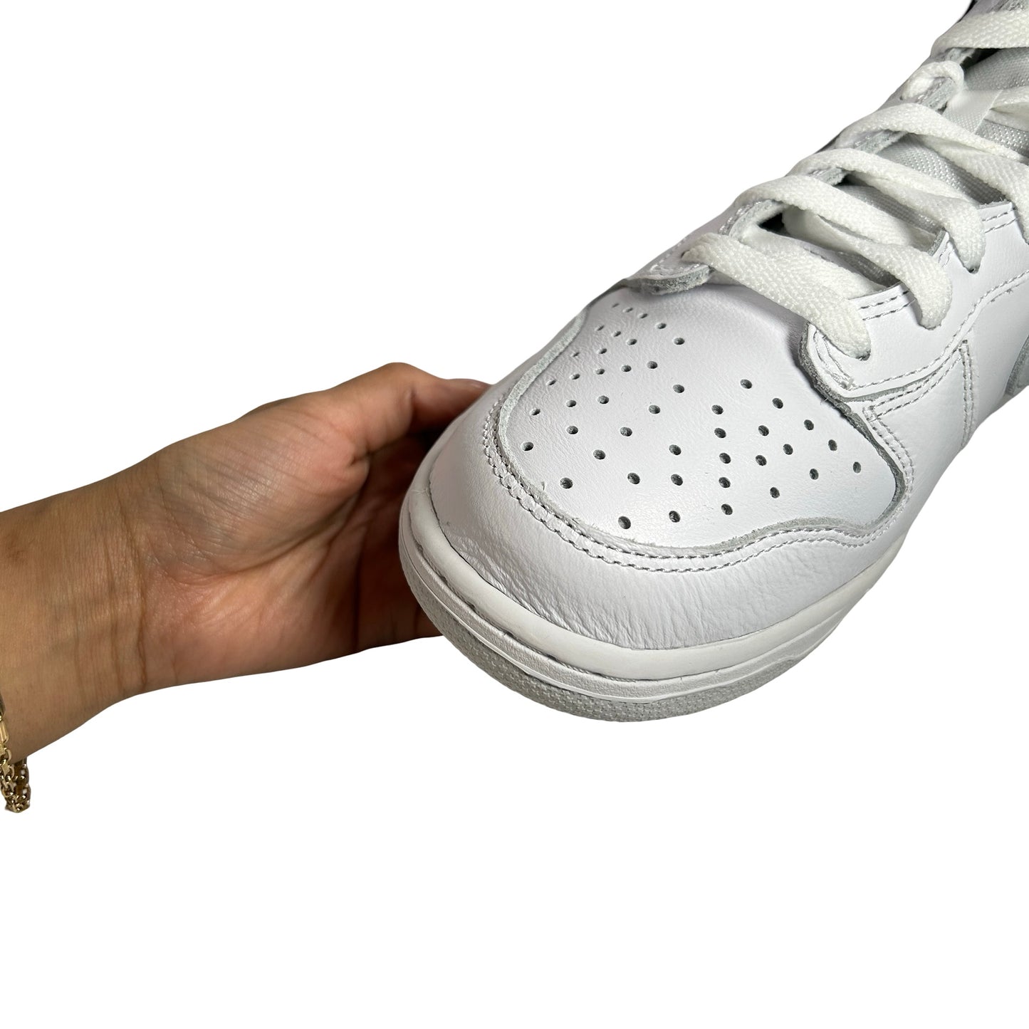 CZ8149 101 Dunk High Pure Platinum [CONDITIONAL] - 8.5 M (Yellowing midsole)