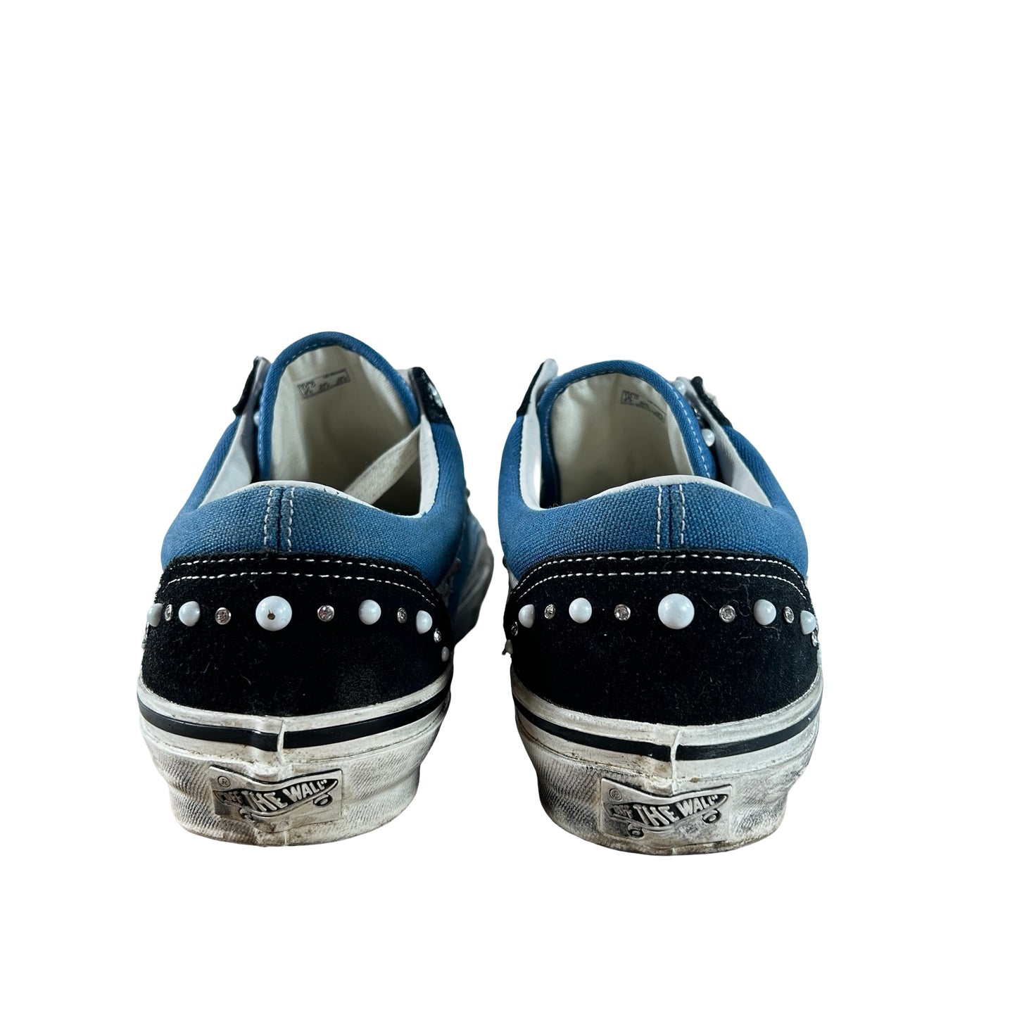 VN000E8VYA6 Vans LX Old Skool 36 Pearlized Pack Black Navy [USED] - 10 M (Used) (No Box)