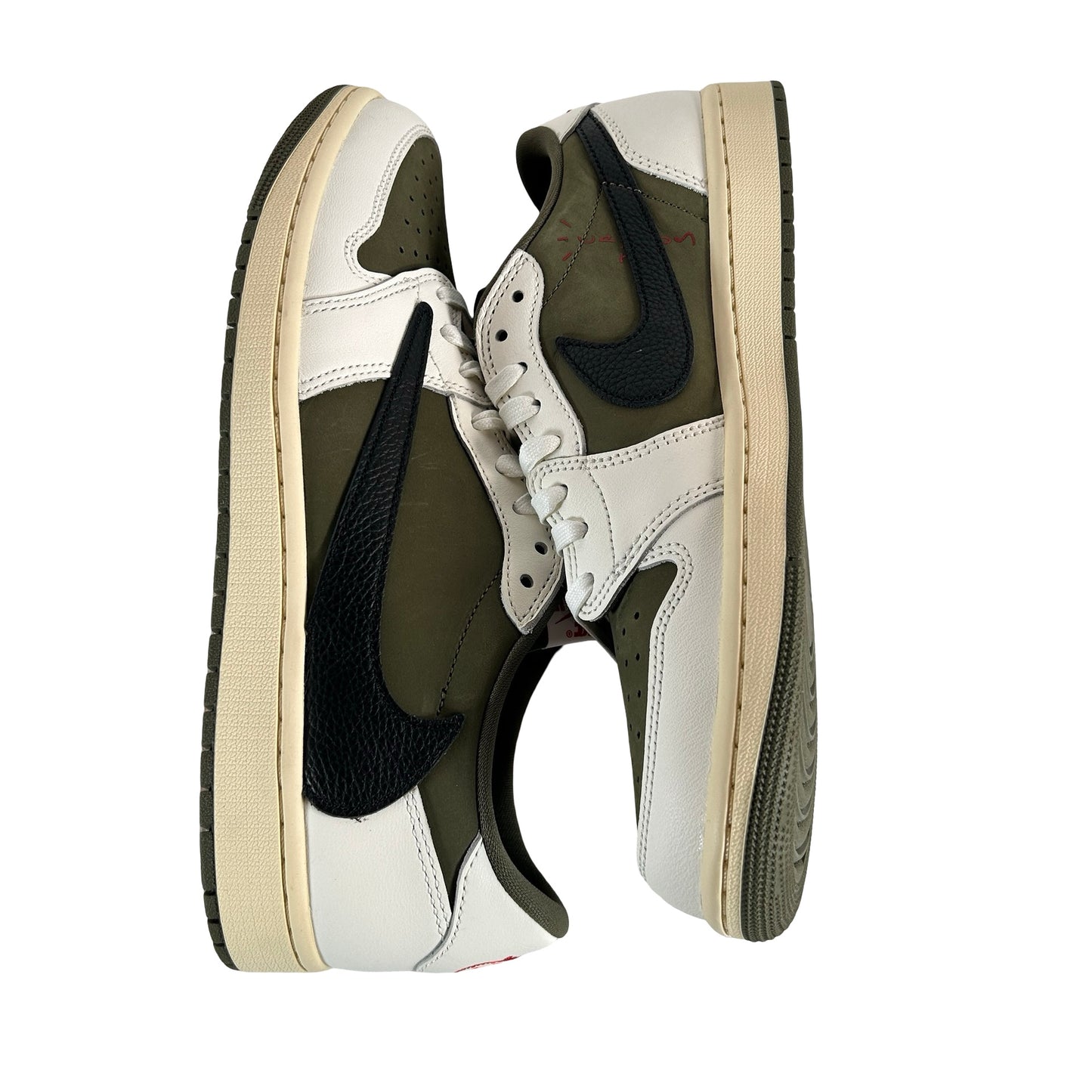 DM7866 200 Jordan 1 Retro Low OG SP Travis Scott Medium Olive [USED] - 10.5 M (Used5)