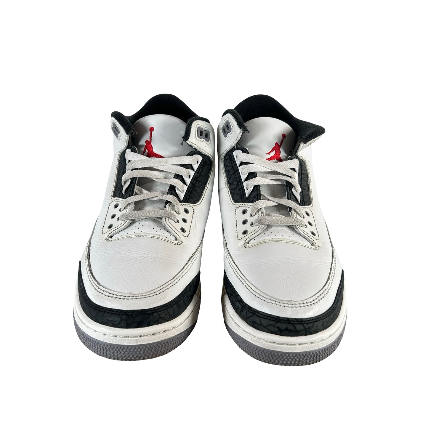 CT8532 106 Jordan 3 Retro Cement Grey [USED] - 11 M (Used) (No Box) (No Insoles)