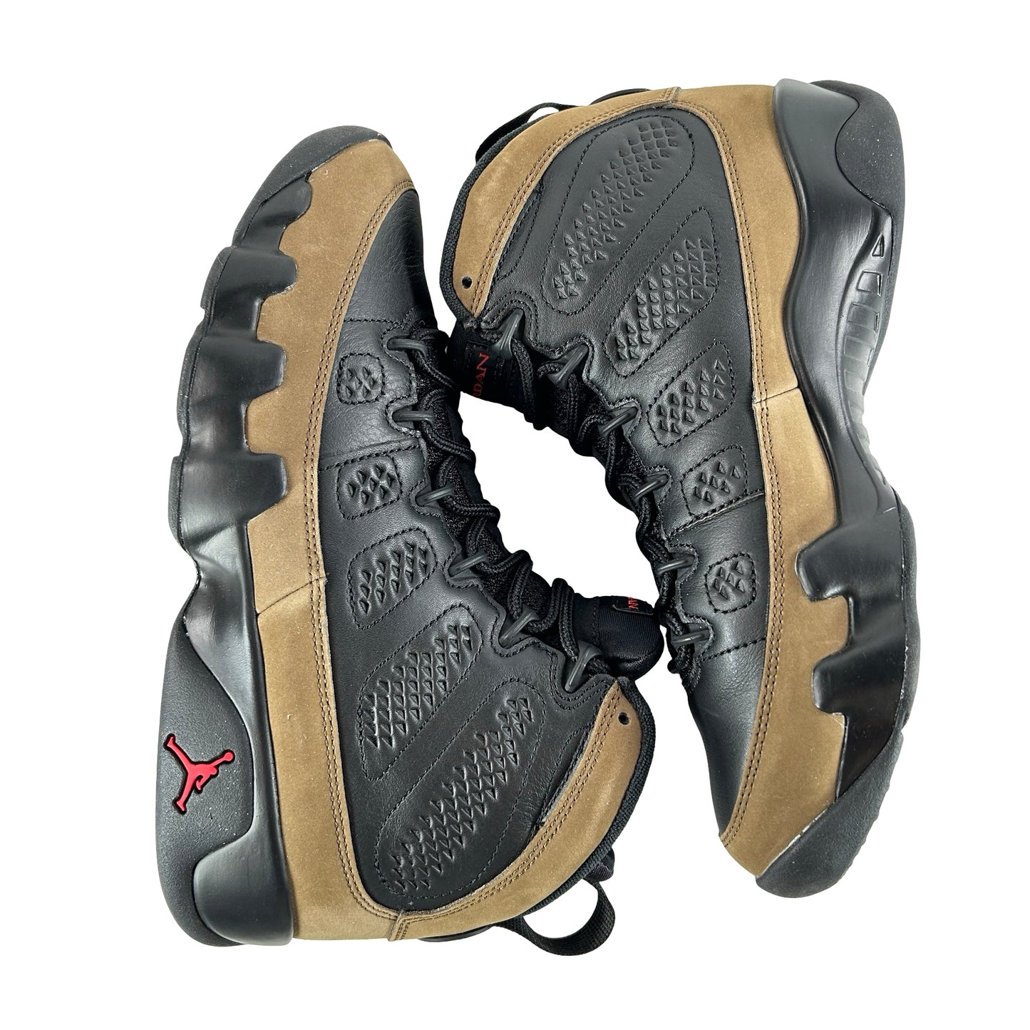 HV4794 030 Air Jordan 9 Retro Olive (2024) [USED] - 7.5 M (Used)