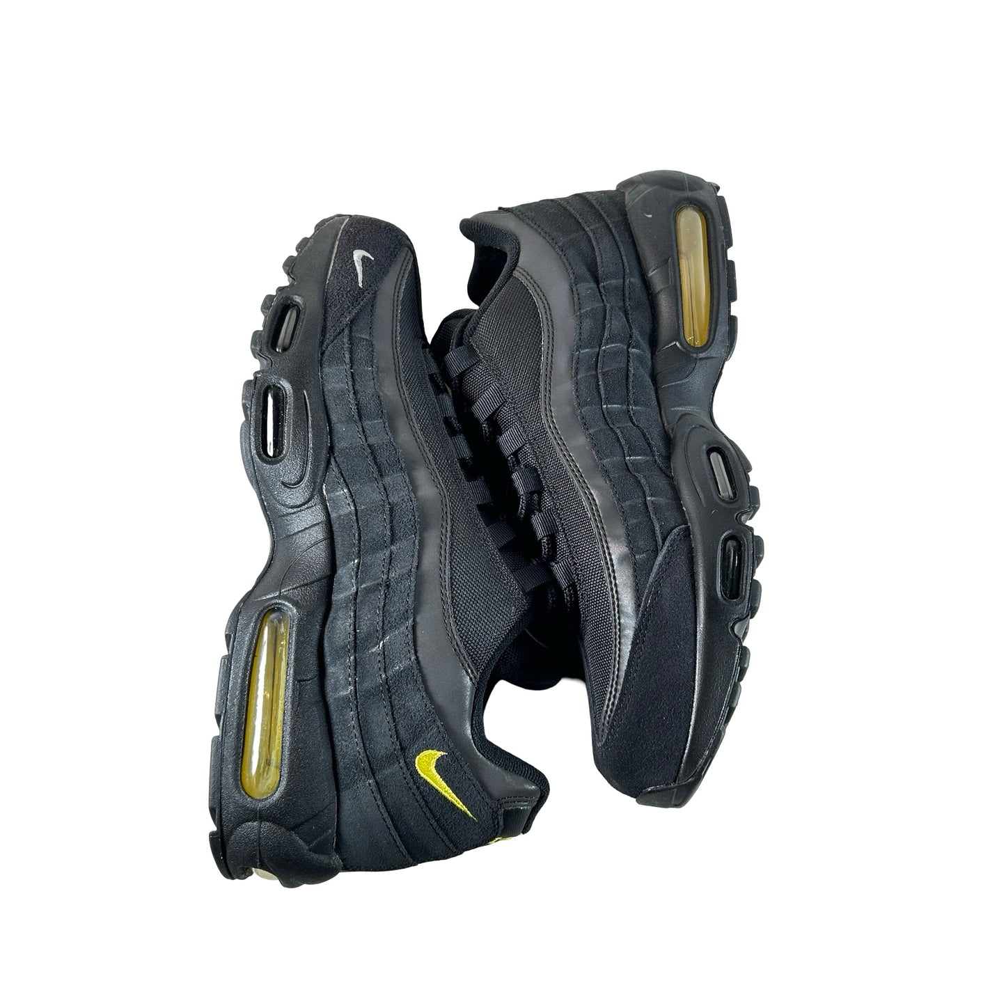 DO6704 001 Nike Air Max 95 Black Yellow Strike [USED] - 11 M (VNDS)