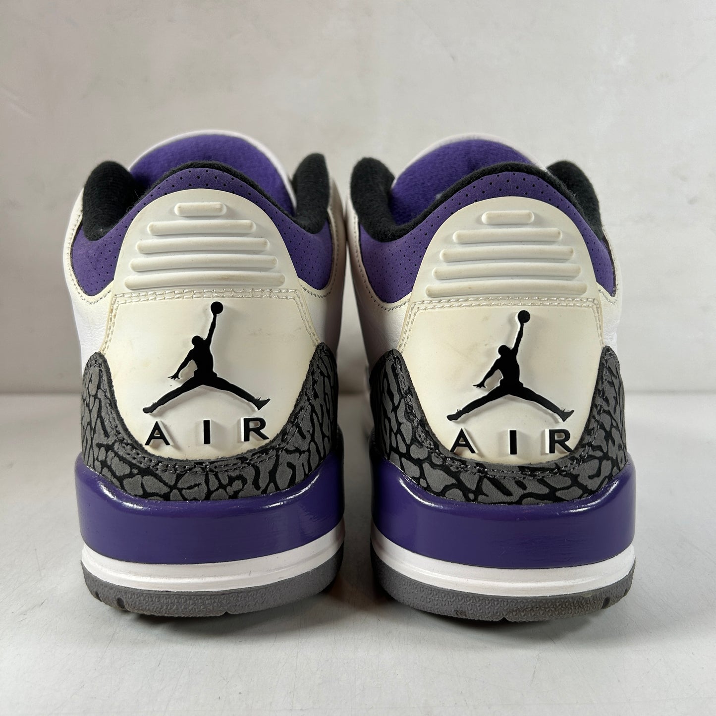 CT8532 105 Jordan 3 Retro Dark Iris [USED] - 8.5 M (Used) (No Box)