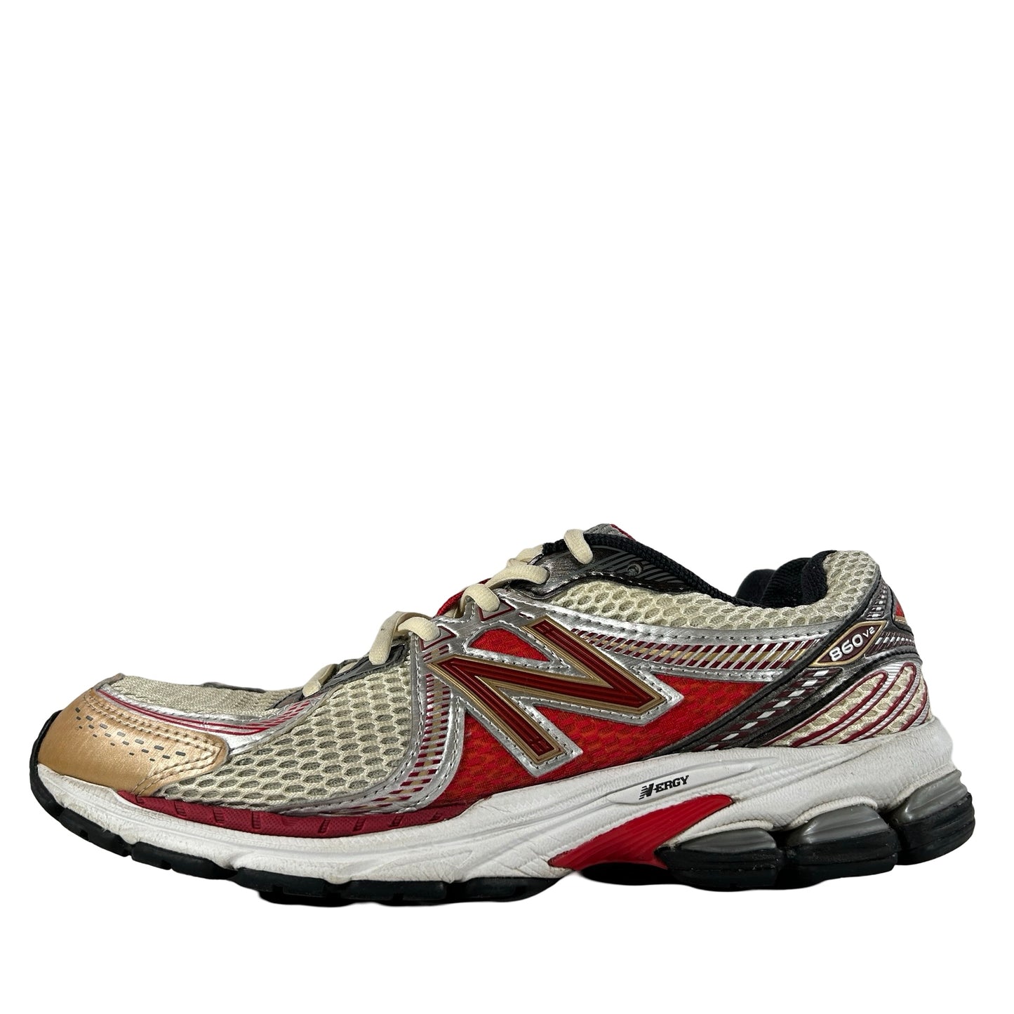 ML860AD2 New Balance 860v2 Aime Leon Dore Red [USED] - 8.5 M (Used) (No Box)