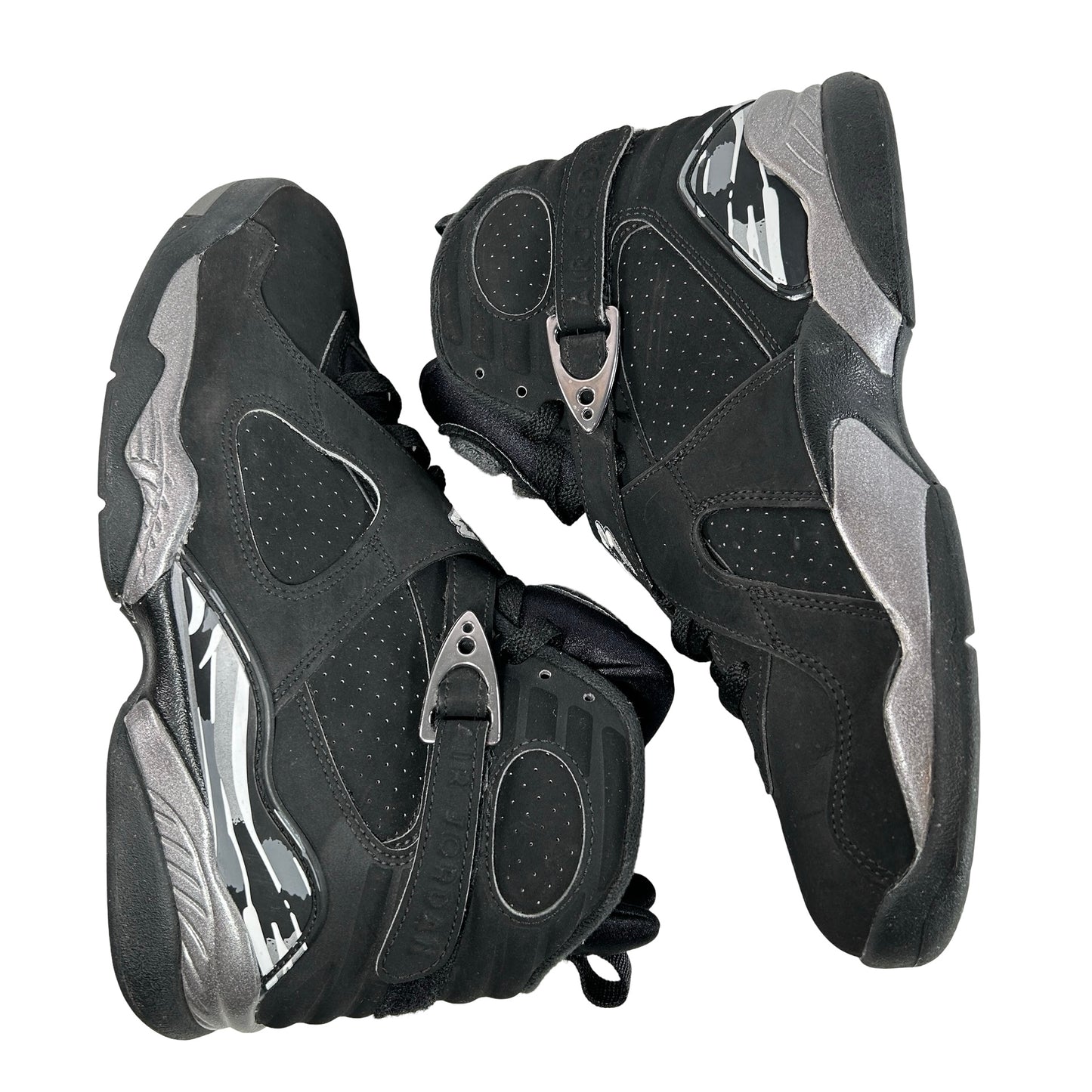 305381 003 Jordan 8 Retro Chrome (2015) [USED] - 8.5 M (Used) (No Insoles)