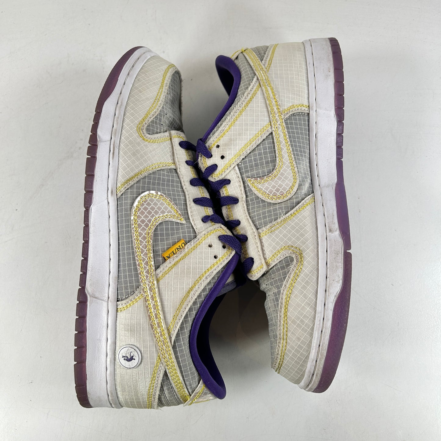 DJ9649 500 Nike Dunk Low Union Passport Pack Court Purple [USED] - 10 M (Used) (No Box)
