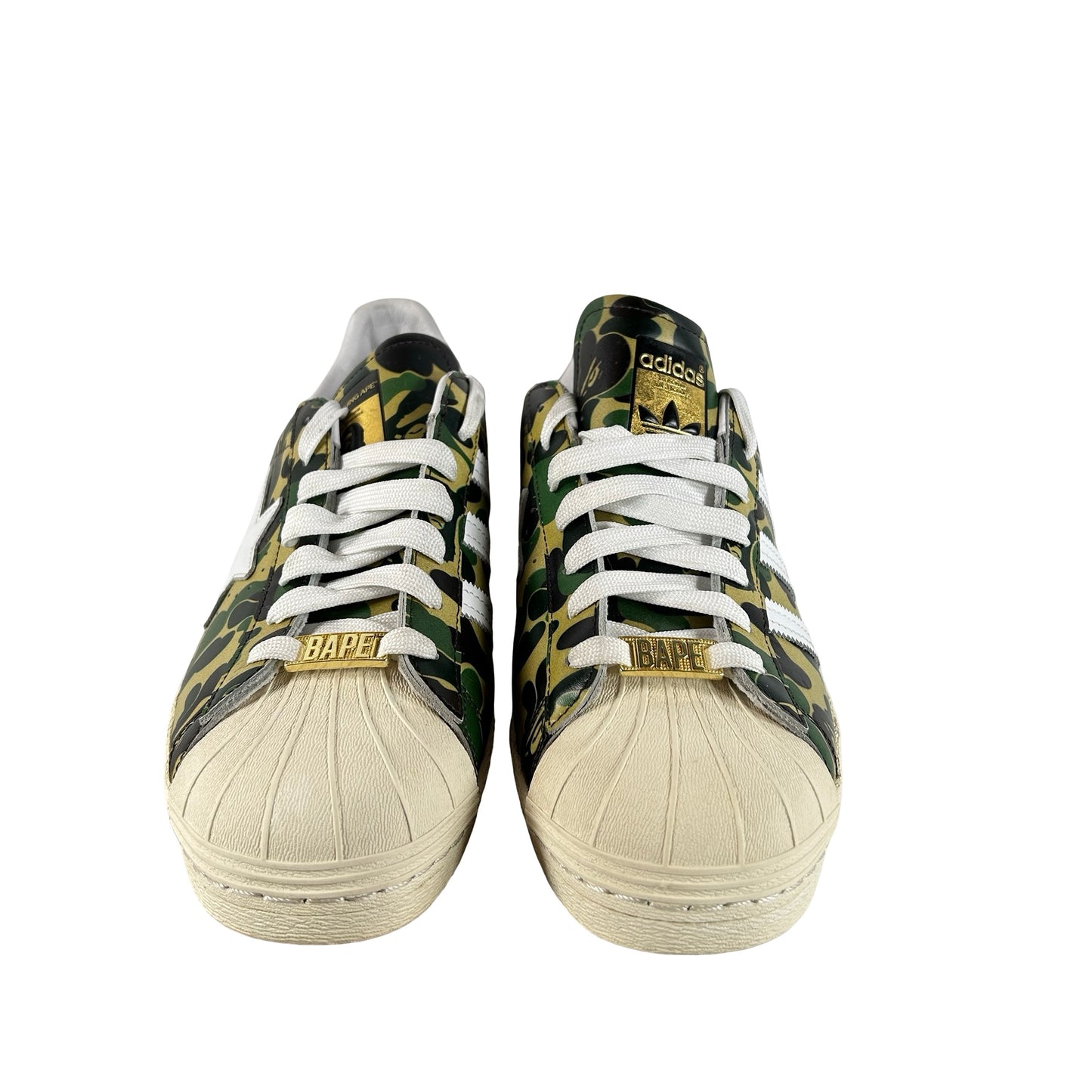 GZ8981 adidas Superstar Bape ABC Camo Green [USED] - 9.5 (Used)