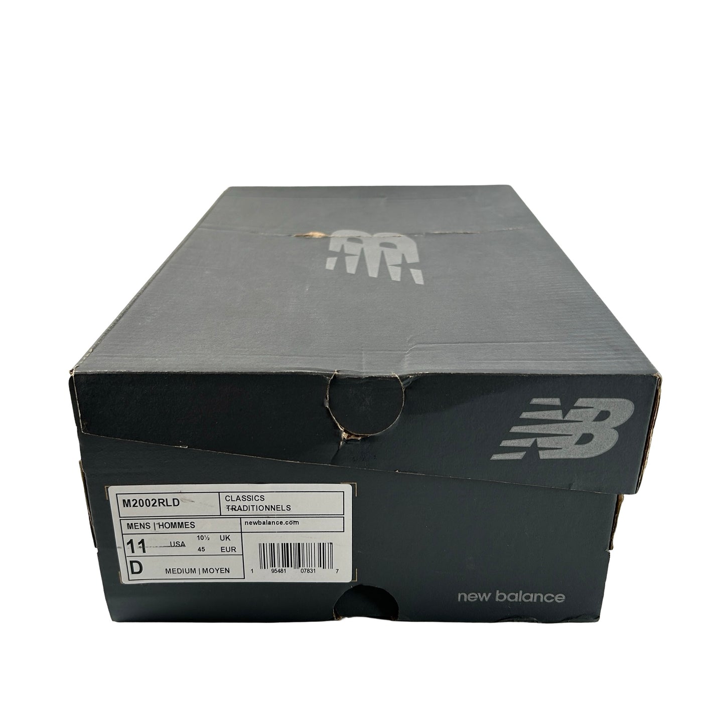 M2002RLD New Balance 2002R Black Silver Green [USED] - 11 M (Used)