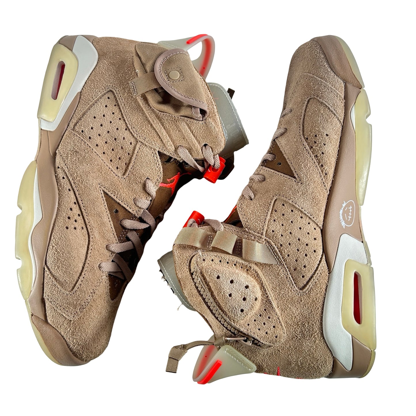 DH0690 200 Jordan 6 Retro Travis Scott British Khaki [USED] - 11 M (Used7)