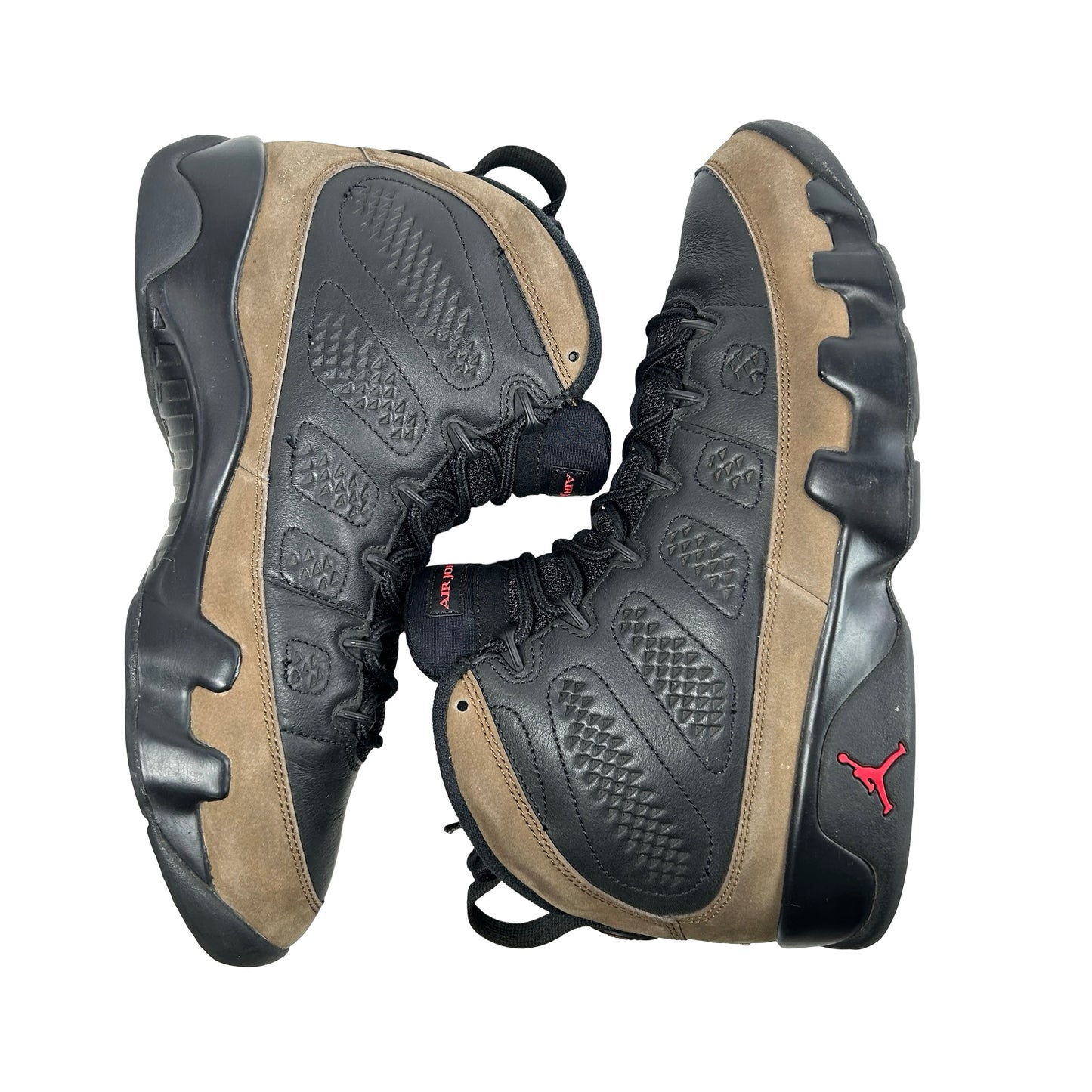 HV4794 030 Air Jordan 9 Retro Olive (2024) [USED] - 10 M (Used) (No Box)
