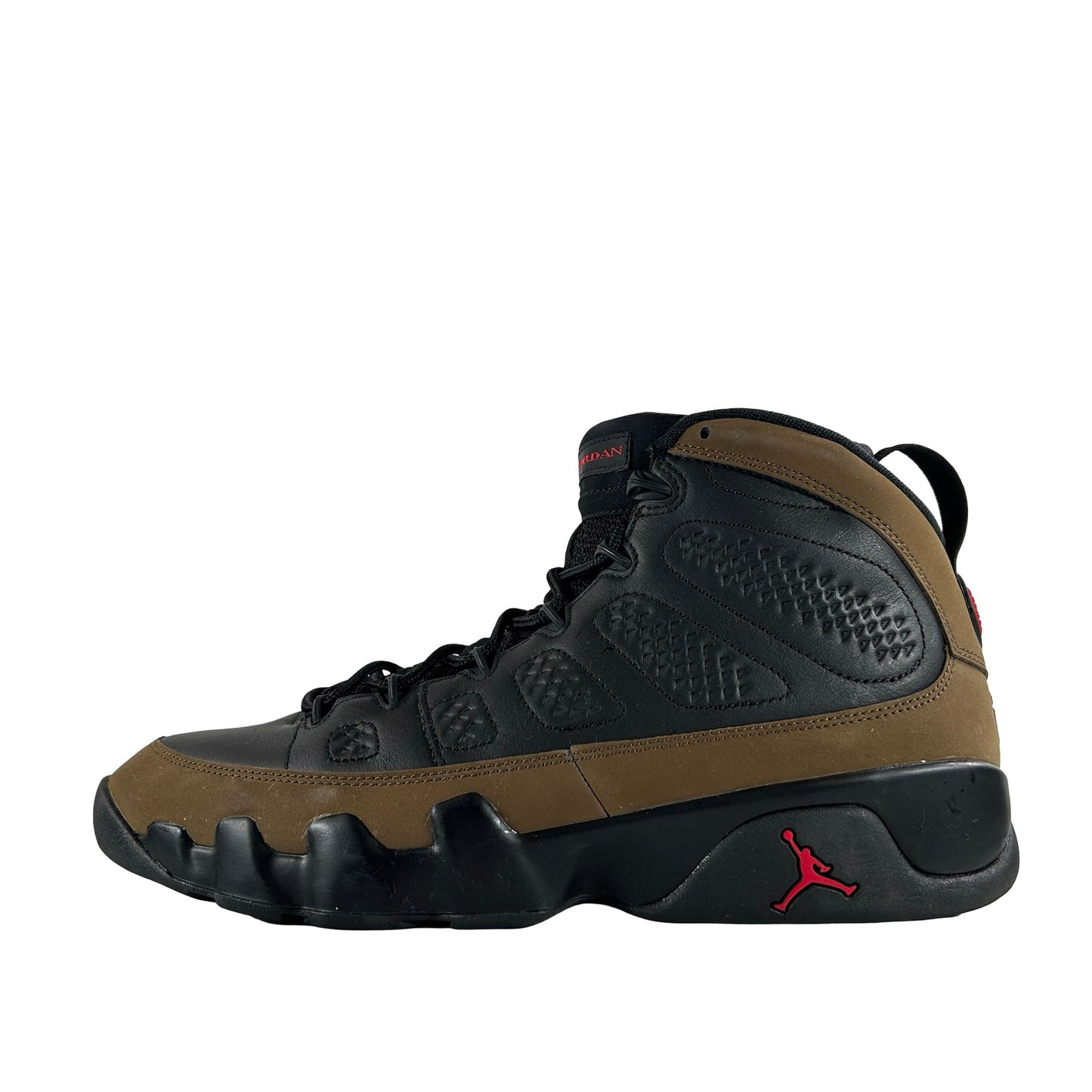 HV4794 030 Air Jordan 9 Retro Olive (2024) [USED] - 12 M (Used2) (No Box2)