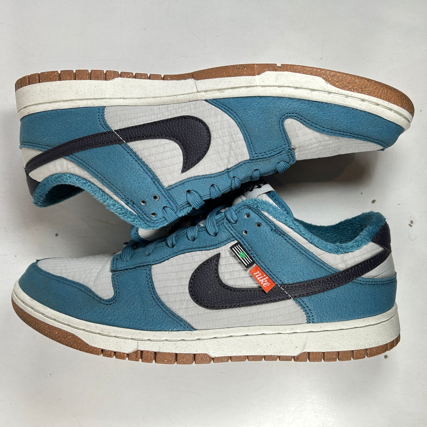 DD3358 400 Nike Dunk Low SE Next Nature Rift Blue [USED] - 11 M (Used)