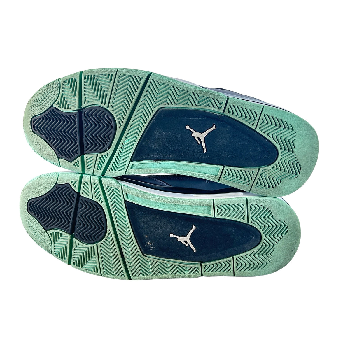 308497 033 Jordan 4 Retro Green Glow [USED] - 12 M (Used)