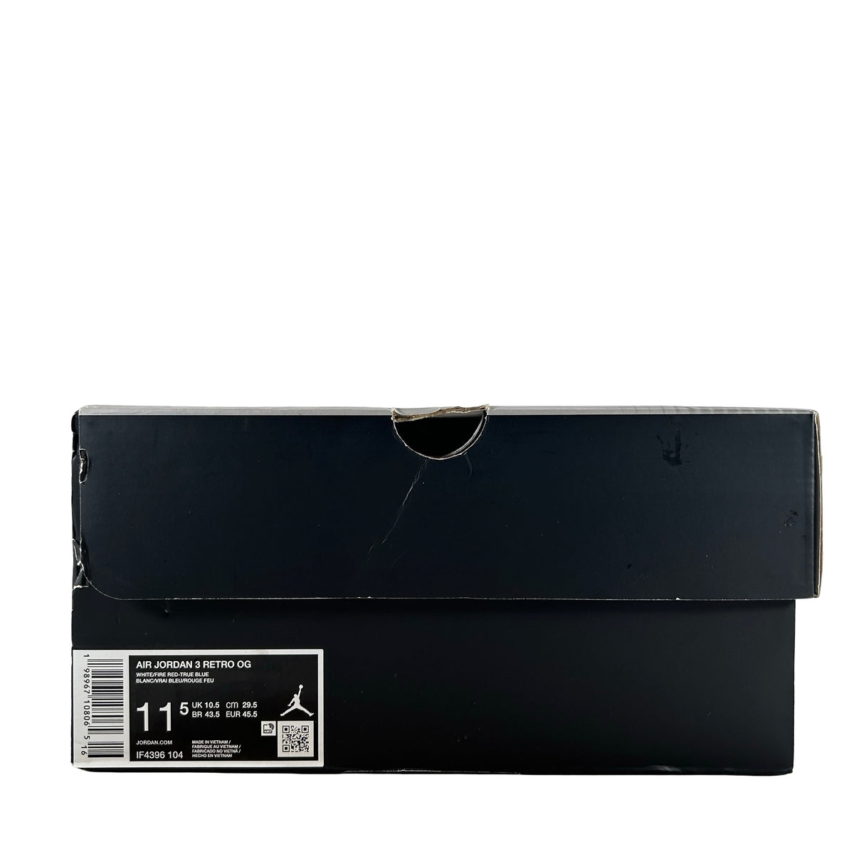 IF4396 104 Air Jordan 3 Retro True Blue (2026) [USED] - 11.5 M (Used)