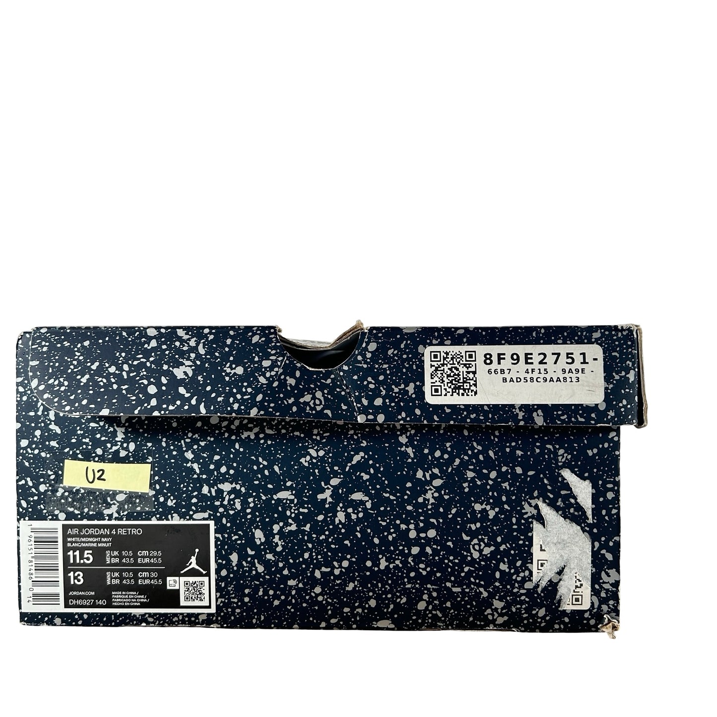 DH6927 140 Jordan 4 Retro Midnight Navy [USED] - 11.5 M (Used2)