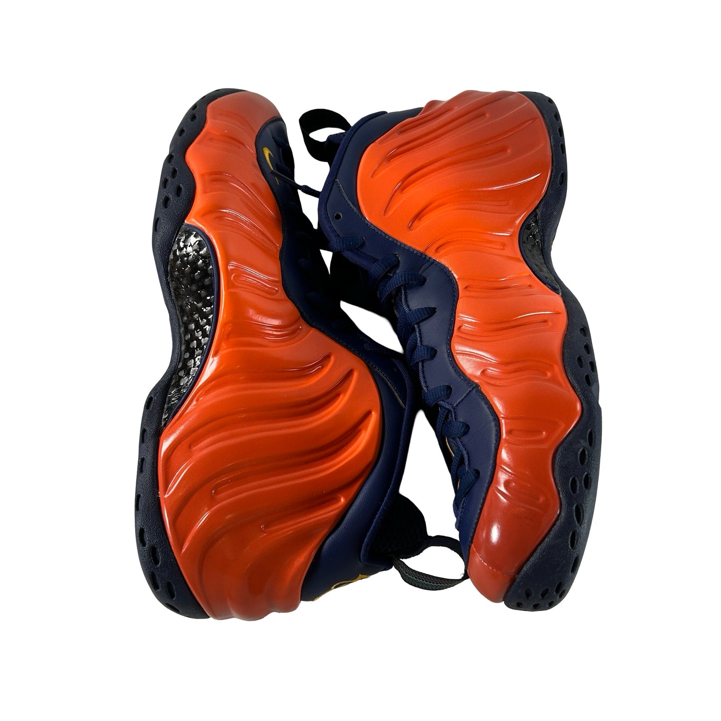 CJ0303 400 Nike Air Foamposite One Blue Void Rugged Orange [USED] - 13 M (Used) (No Box)
