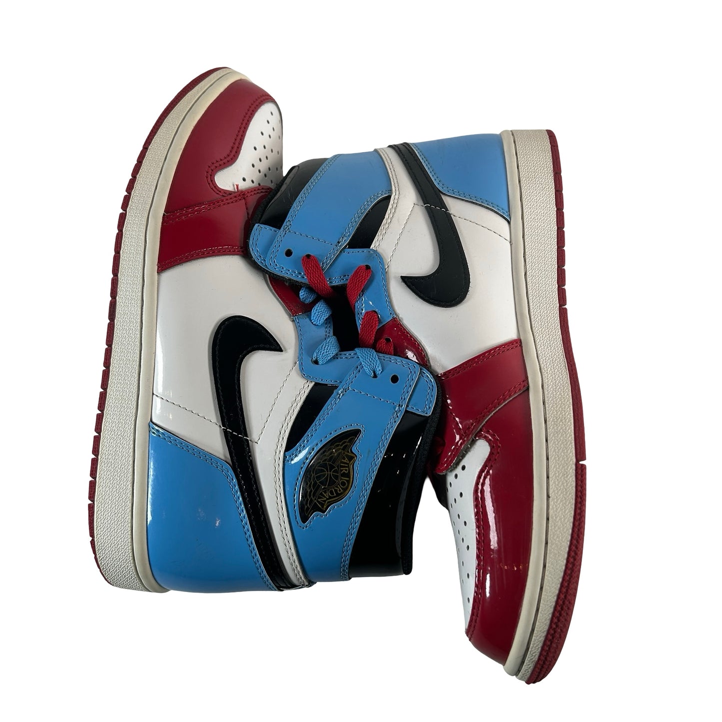 CK5666 100 Jordan 1 Retro High Fearless UNC Chicago [USED] - 9 M (Used) (No Box)