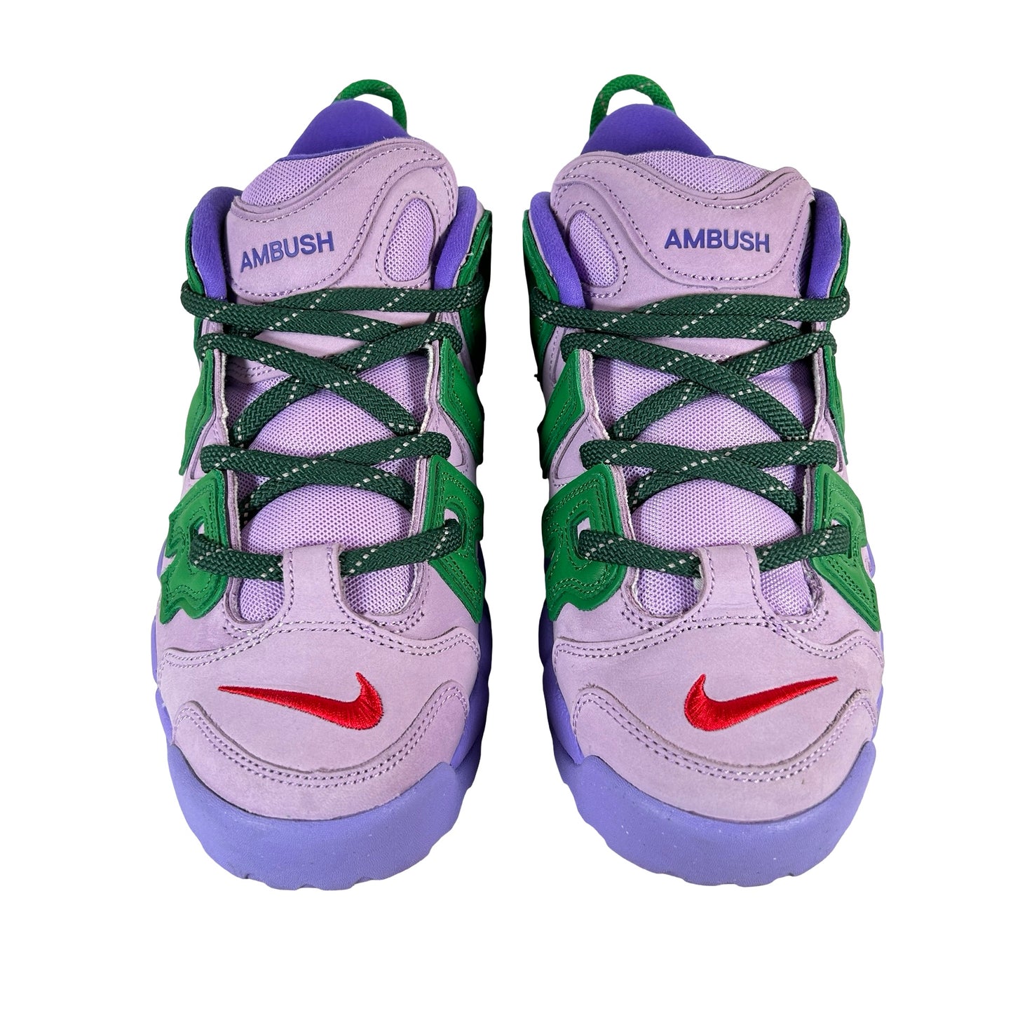 FB1299 500 Nike Air More Uptempo Low AMBUSH Lilac [USED] - 9.5 M (Used) (Replace Box)