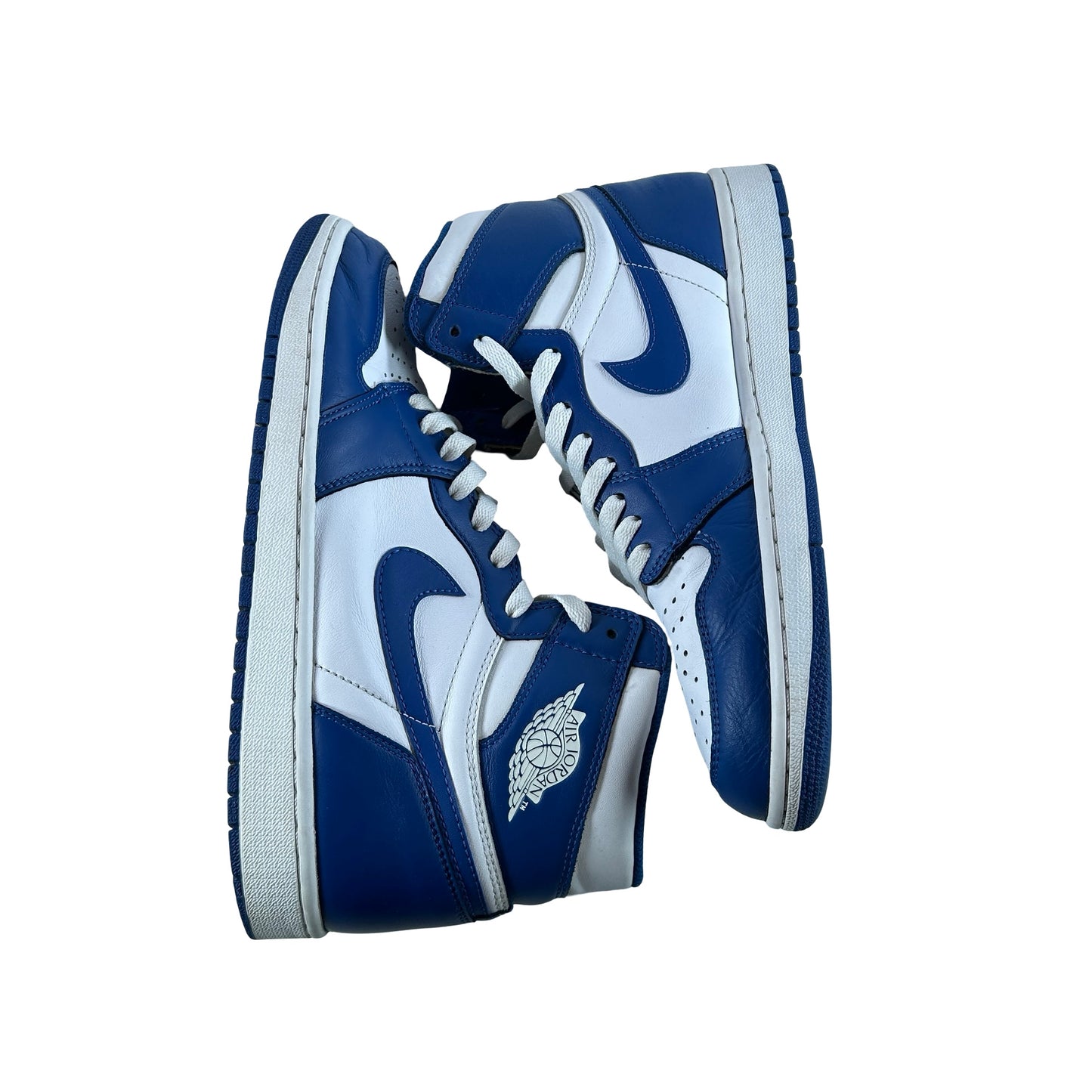 555088 127  Jordan 1 Retro Storm Blue [USED] - 10 M (Used) (Replace Box)