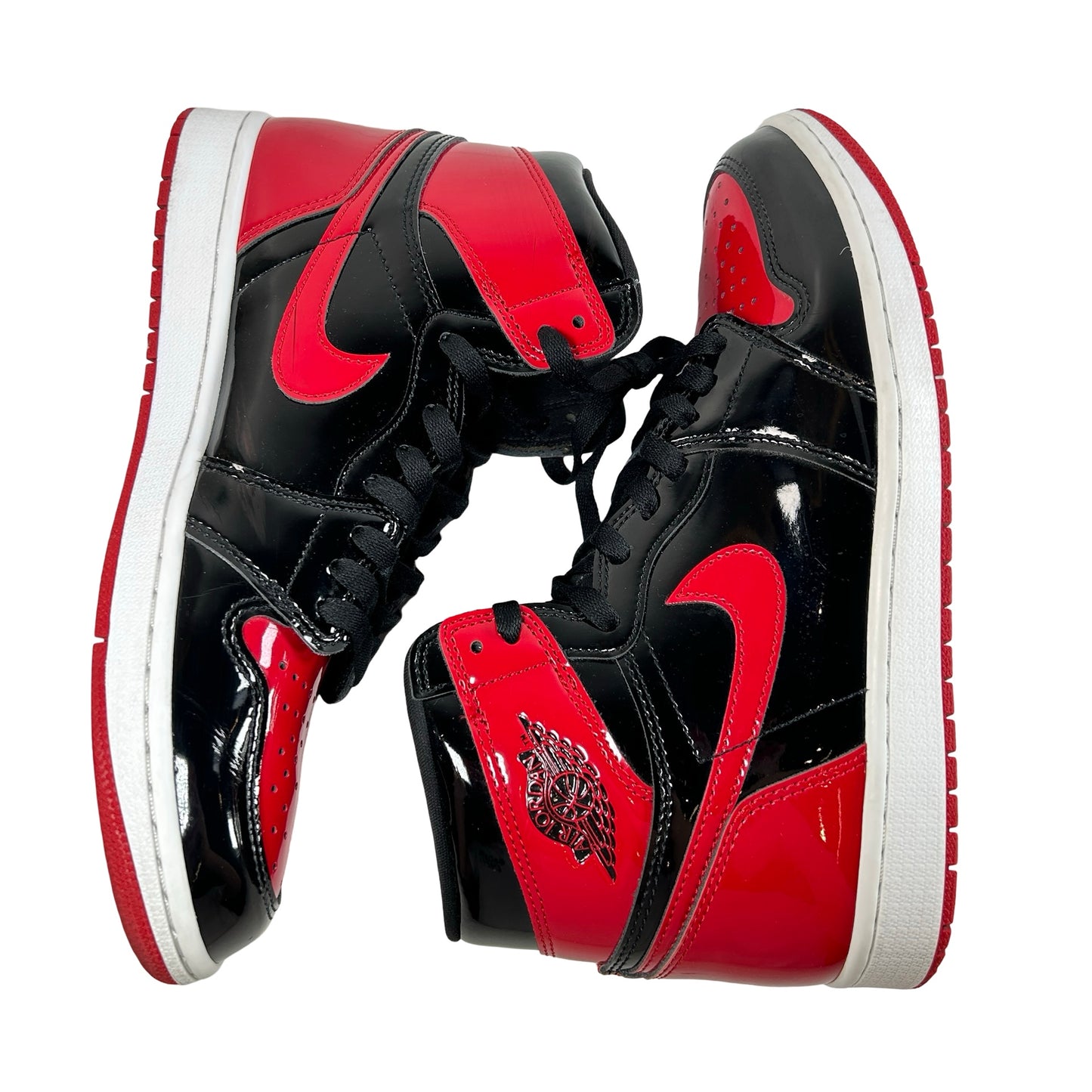 555088 063 Jordan 1 Retro High OG Patent Bred [USED] - 10.5 M (Used5)