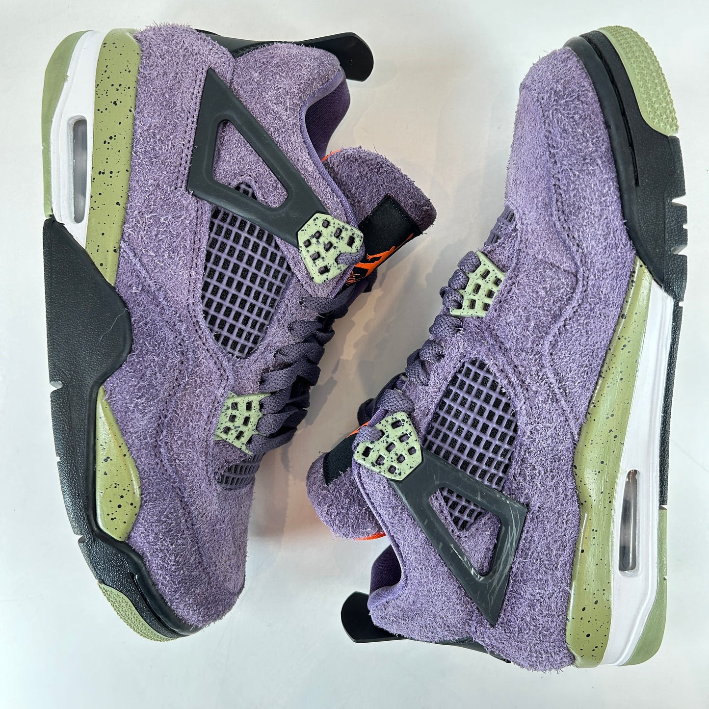 AQ9129 500 Jordan 4 Retro Canyon Purple [USED] - 8 W (Used) (No insoles)