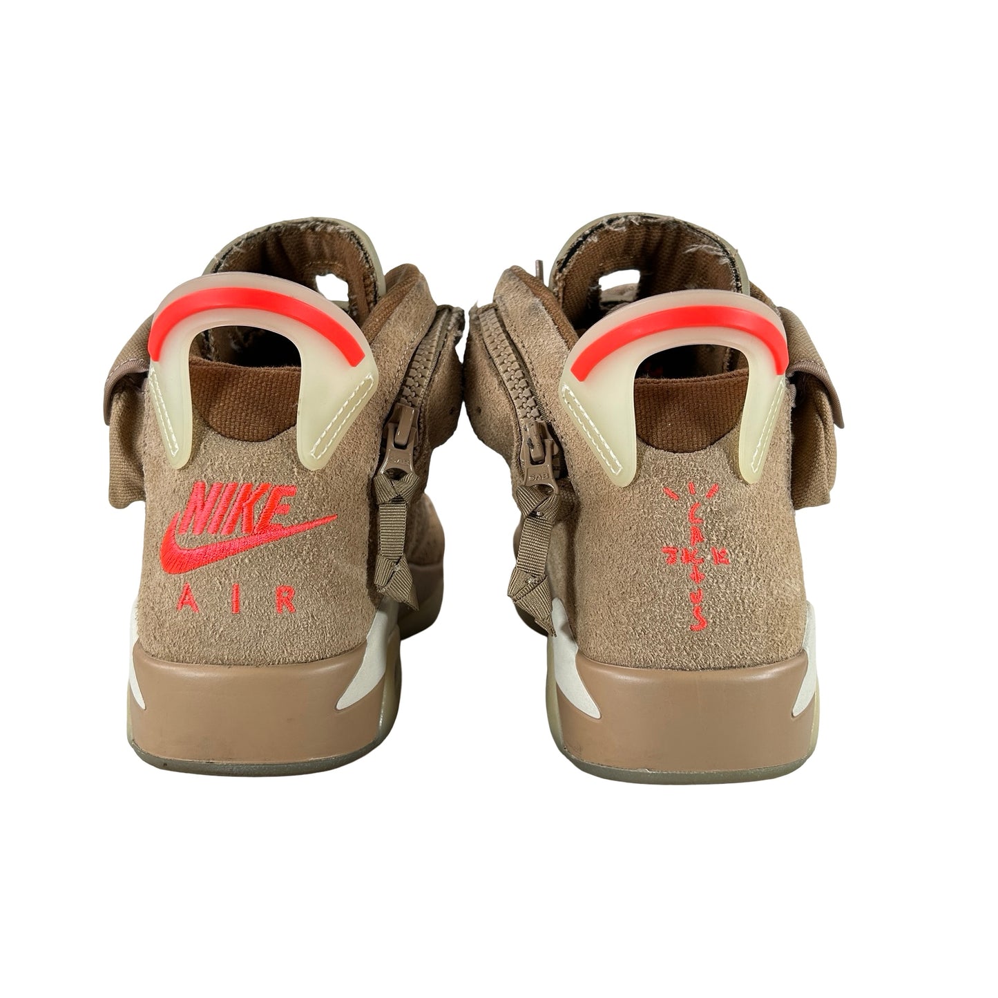 DH0690 200 Jordan 6 Retro Travis Scott British Khaki [USED] - 7 M (Used) (No Box)