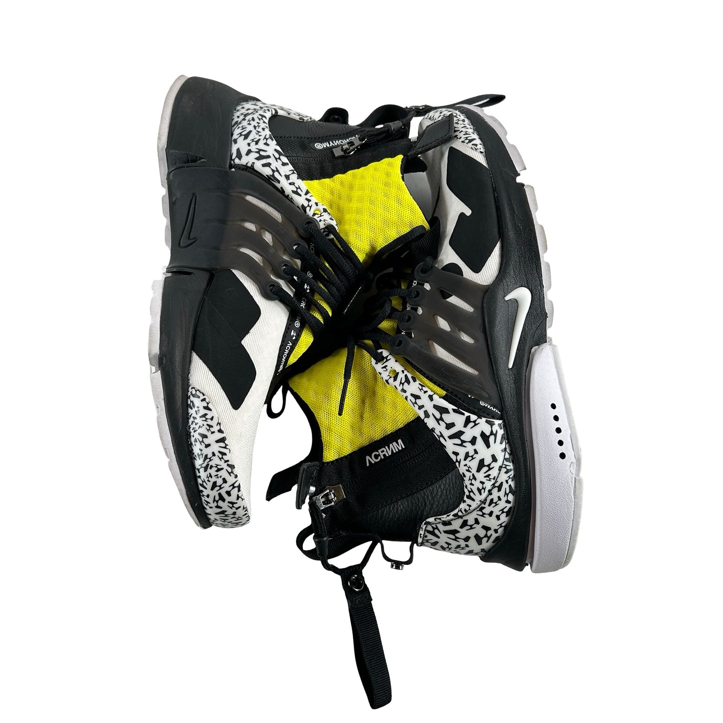 AH7832 100 Nike Air Presto Mid Acronym Dynamic Yellow [USED] - 7 M (Used)