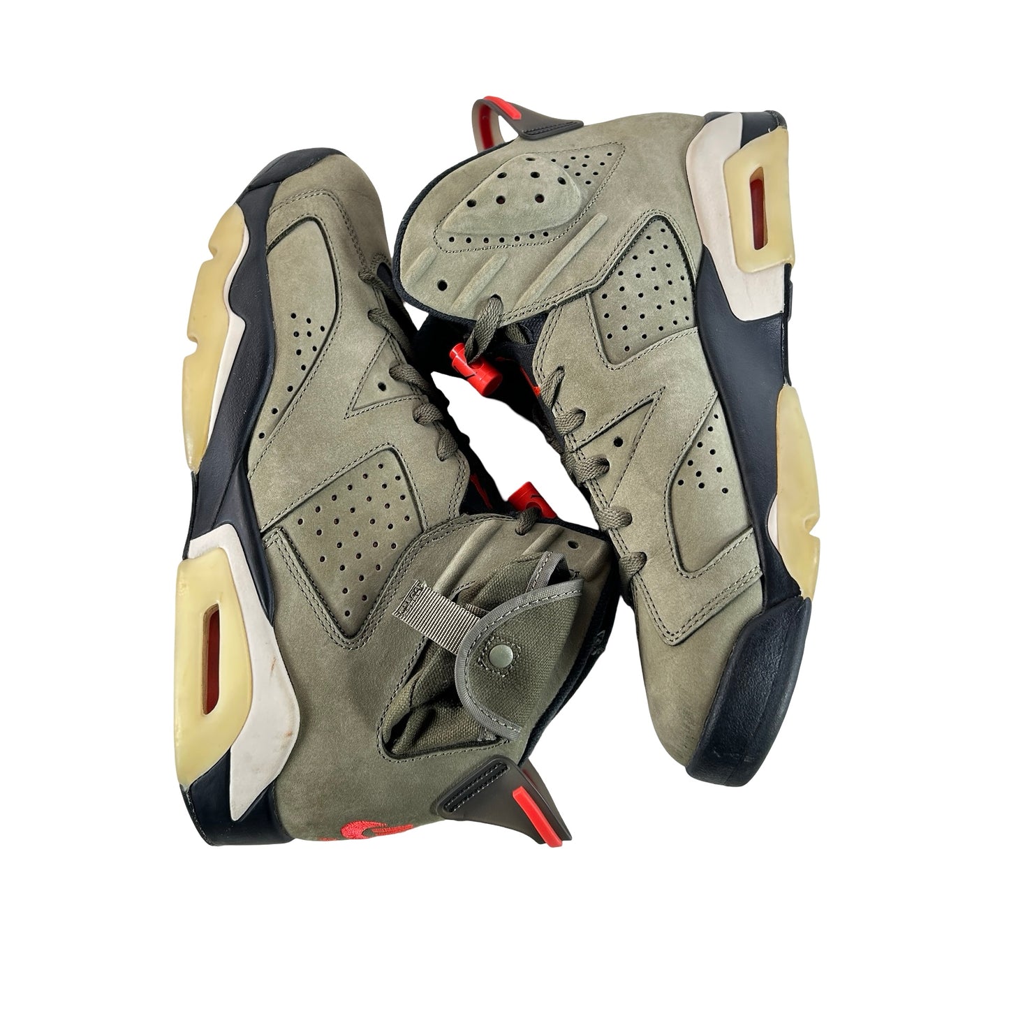 CN1084 200 Air Jordan 6 Retro Travis Scott [USED] - 10.5 M (Used13)
