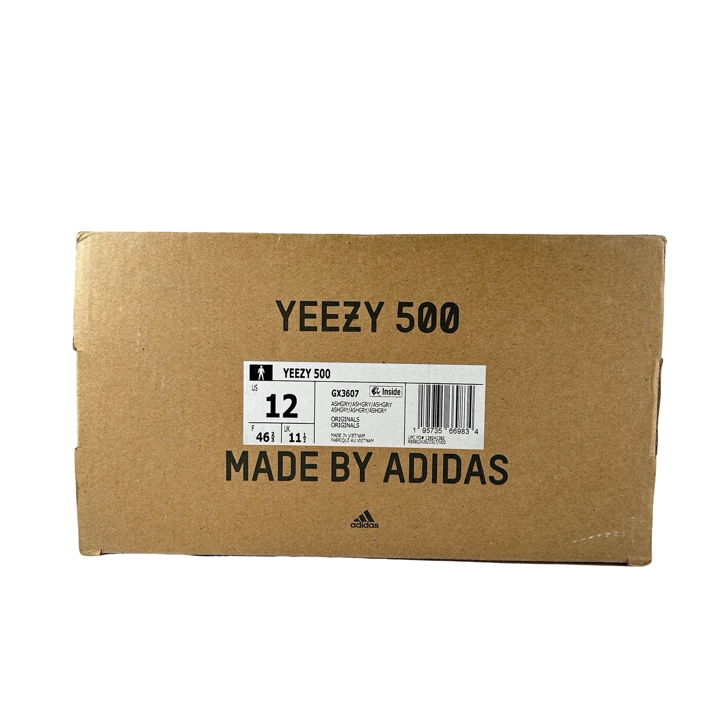 GX3607 adidas Yeezy 500 Ash Grey [USED] - 12 M (Used)