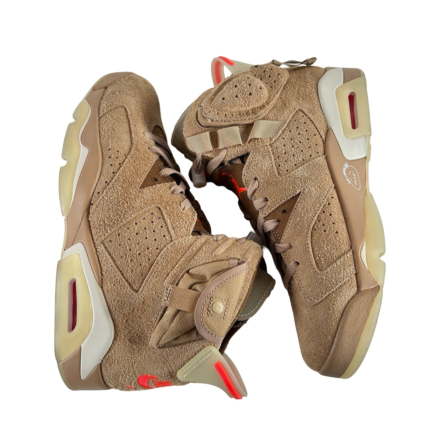 DH0690 200 Jordan 6 Retro Travis Scott British Khaki [USED] - 9 M (Used9)