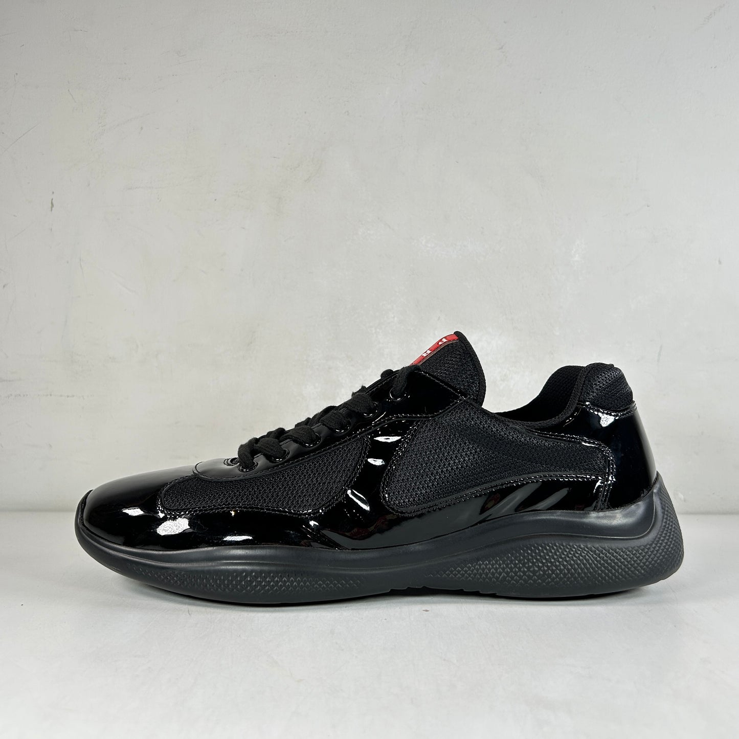 4E3400 ASZ F0002 Prada America's Cup Black [USED] - UK 11.5 / US 13 (Used)