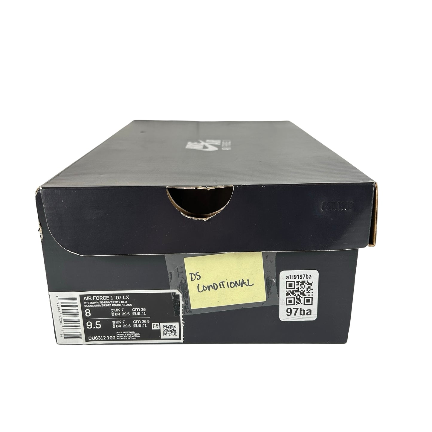 CU6312 100 Nike Air Force 1 Low Rose White [CONDITIONAL] - 8 M (Creased)