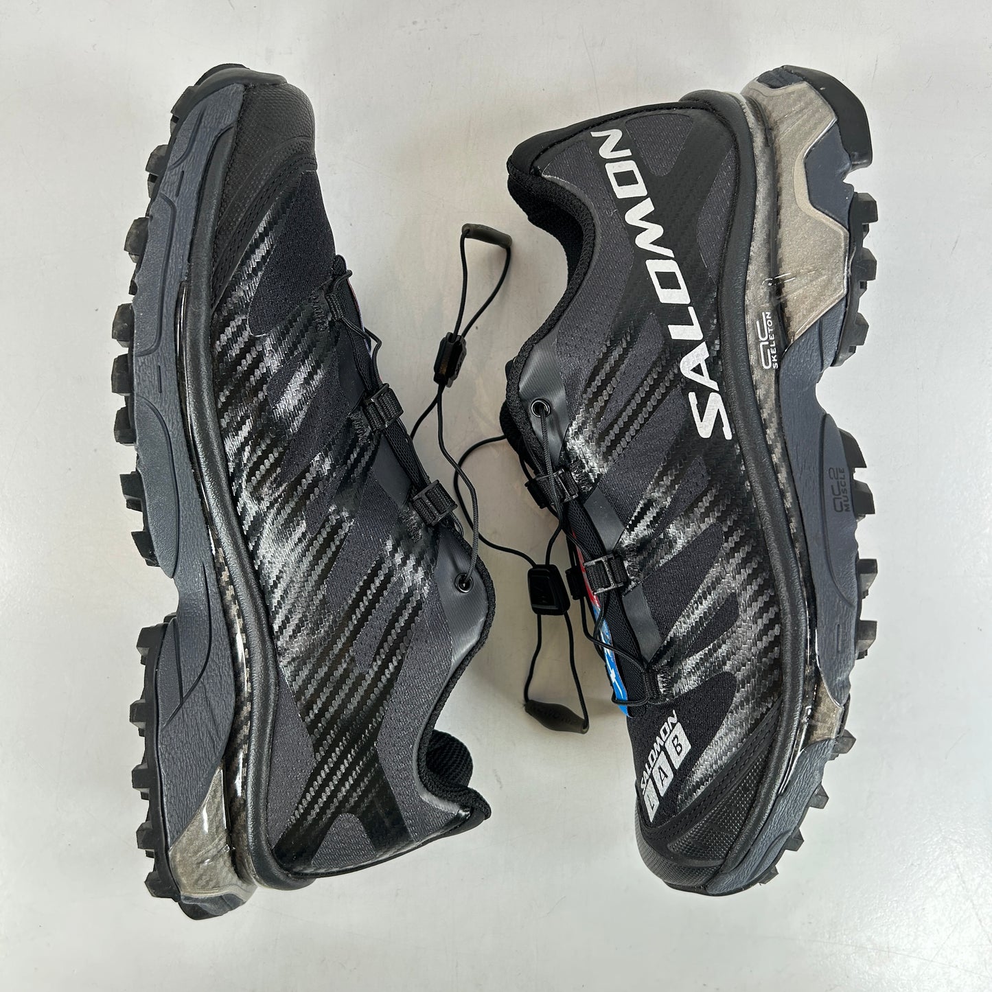 L4713290029 Salomon XT-4 OG Black Silver Metallic [USED] - 8.5 M (Used)