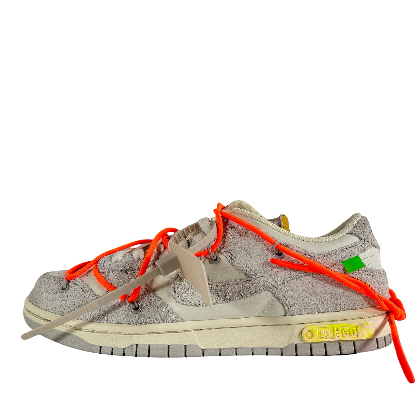 DJ0950 108 Nike Dunk Low Off-White Lot 11 [USED] - 8.5 M (Used)